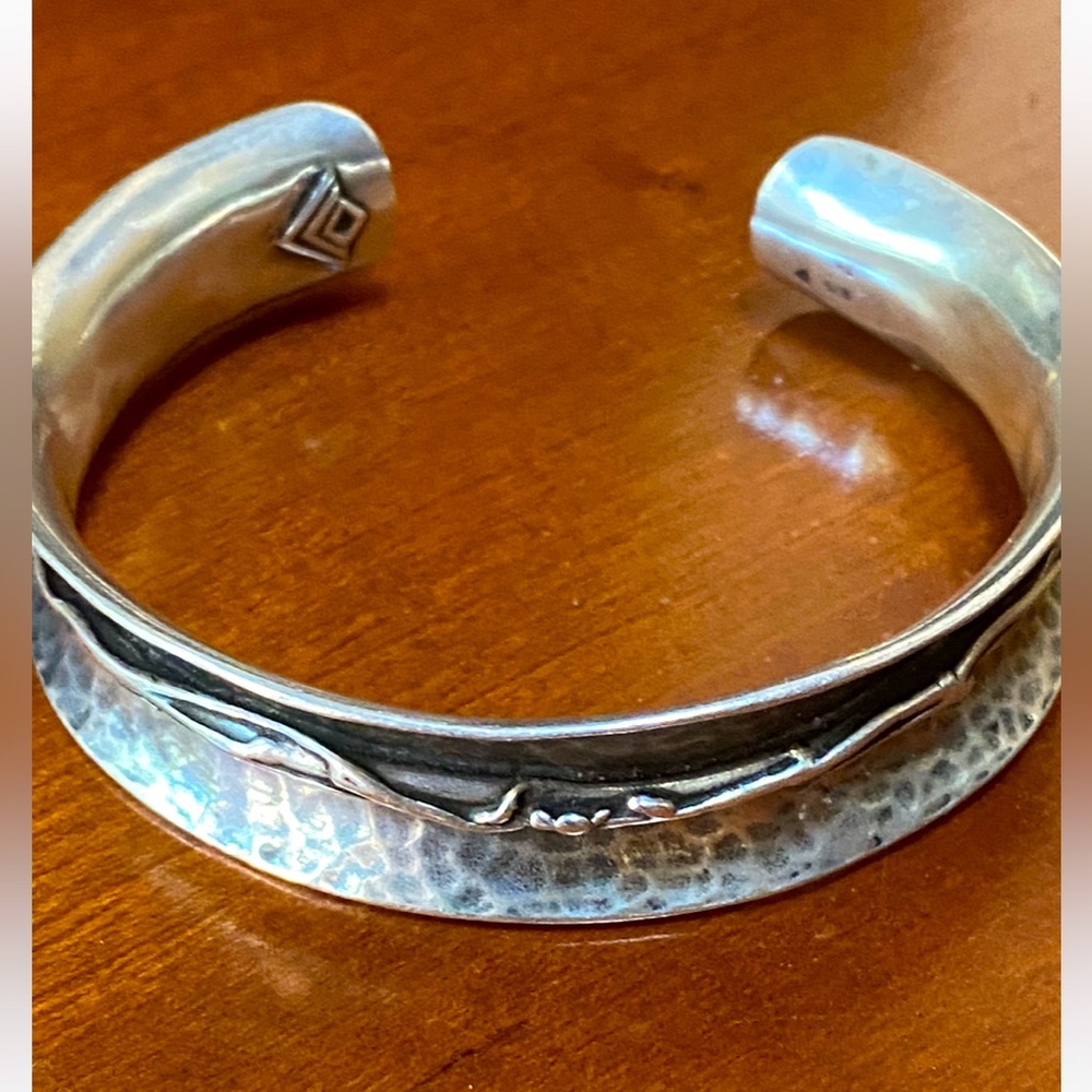 SILPADA B1684 Hammered ,Sterling Cuff